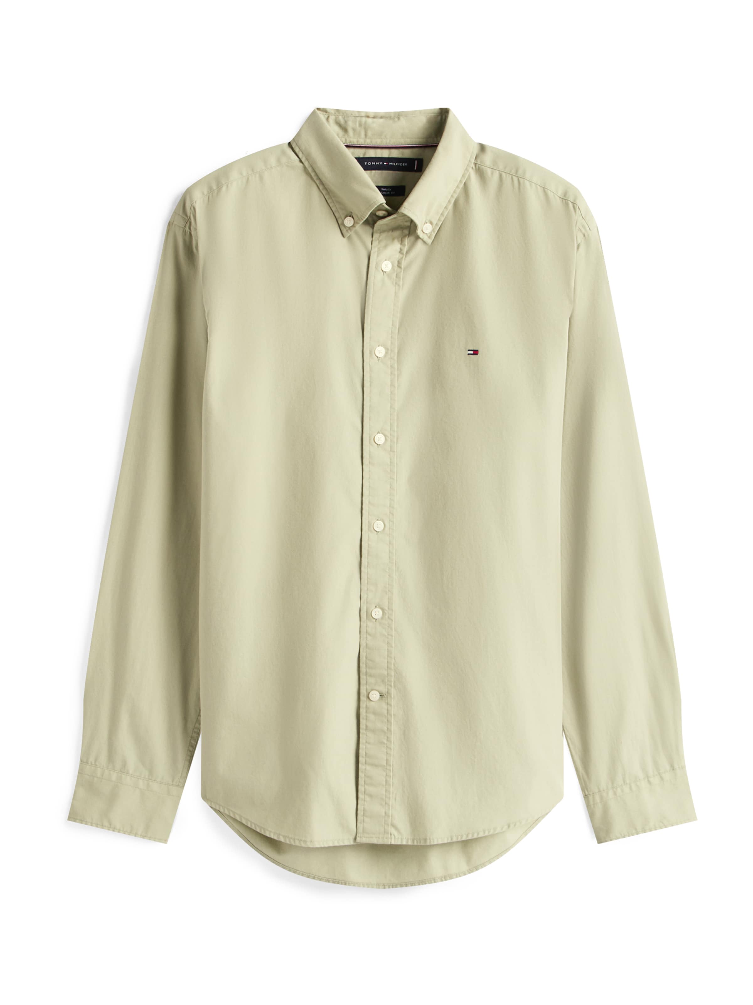 TOMMY HILFIGER Srajca 'FLEX' | zelena barva: sprednja stran