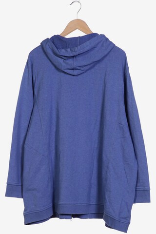 Ulla Popken Sweatshirt & Zip-Up Hoodie in 5XL in Blue