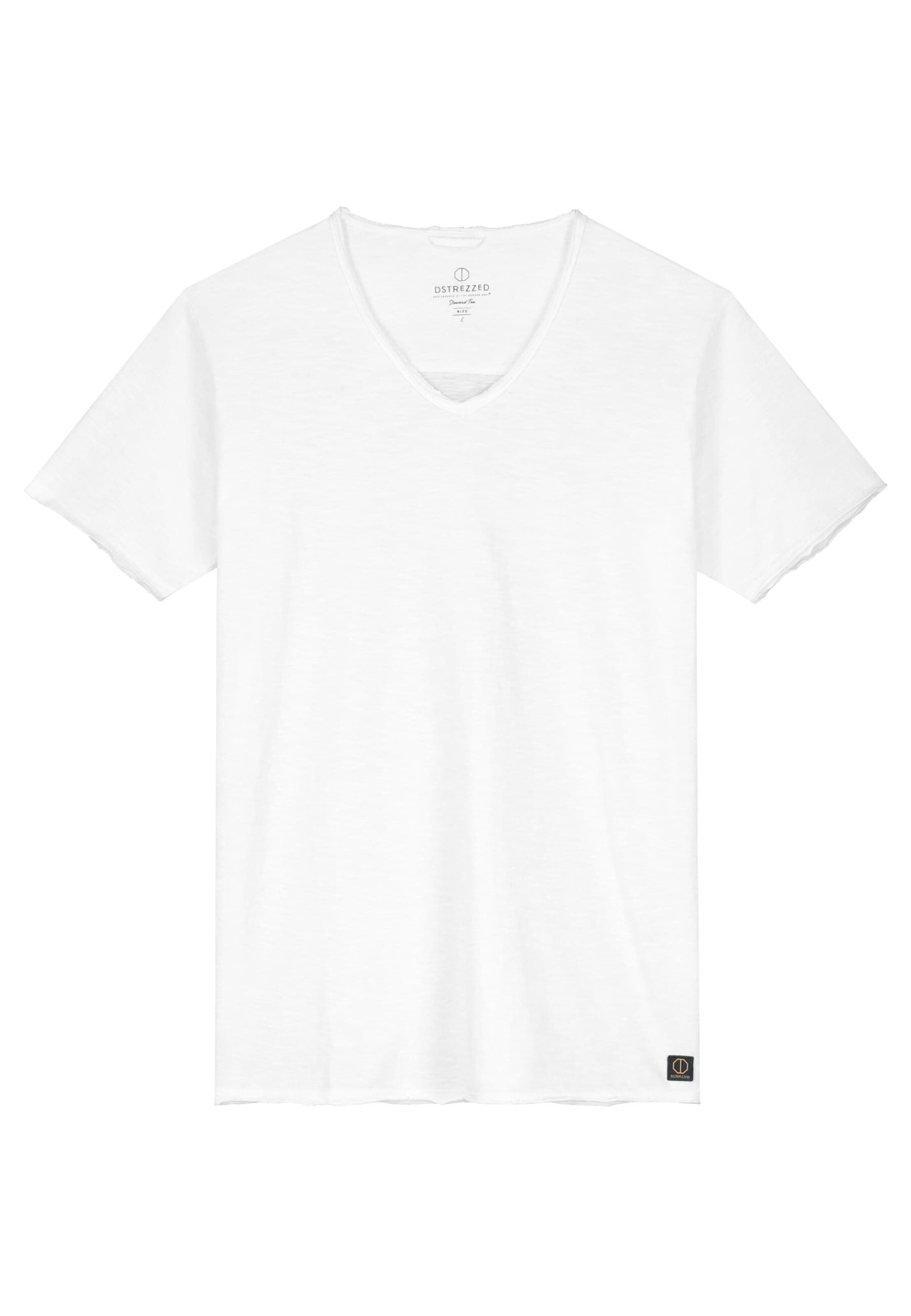 T-Shirt 'The Stewart' Dstrezzed en blanc : devant