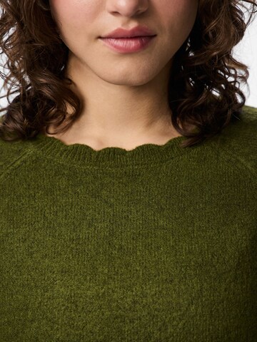 PIECES Pullover 'PCRATH' i grøn