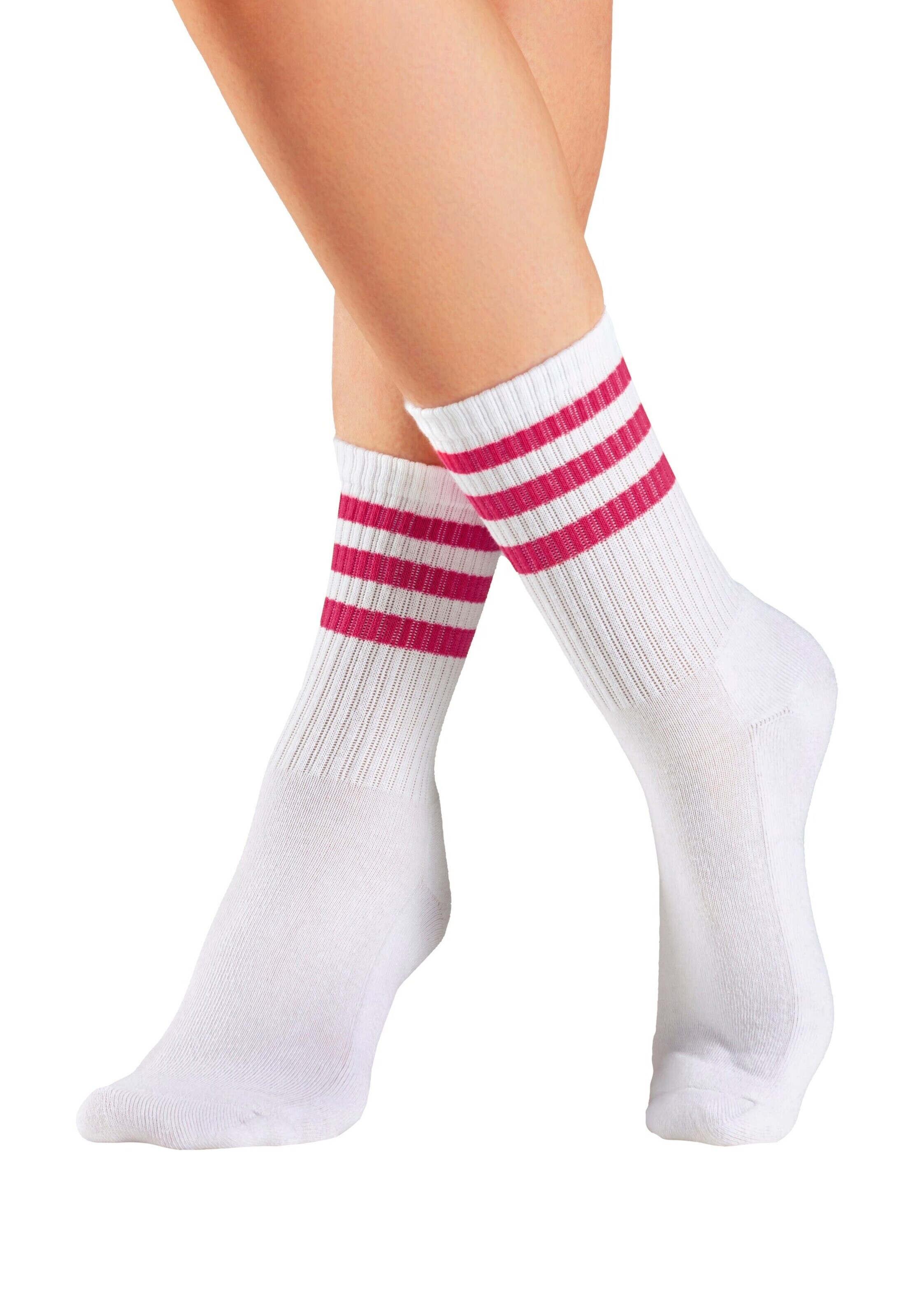 LASCANA Socken in Weiß