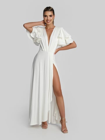 Robe 'Salome' Madnezz House en blanc : devant