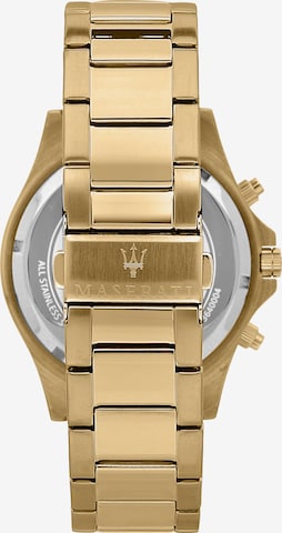 Maserati Analoog horloge 'Sfida' in Goud