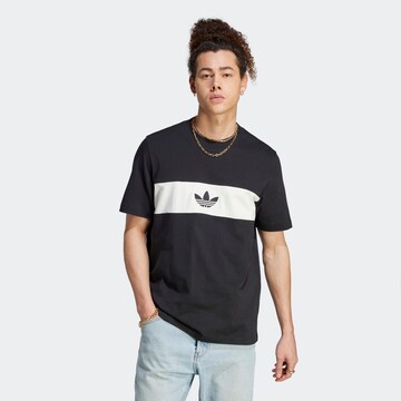 ADIDAS ORIGINALS Shirt 'Ny Cutline' in Schwarz: predná strana