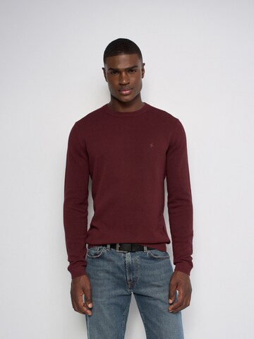 Salsa Jeans Trui in Rood: voorkant