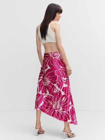MANGO Skirt 'Fresia' in Pink
