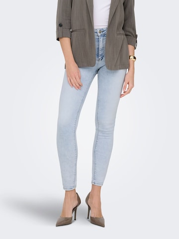 ONLY Skinny Jeans 'ONLMila' in Blauw: voorkant