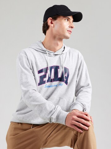 Hanorac sport 'LANDEN' de la FILA pe gri: față