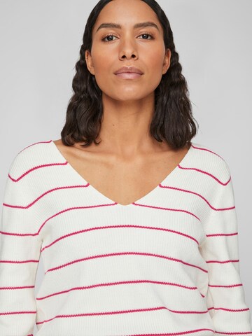 VILA Sweater 'Chao' in White