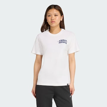 ADIDAS SPORTSWEAR Functioneel shirt 'Collegiate' in Wit: voorkant