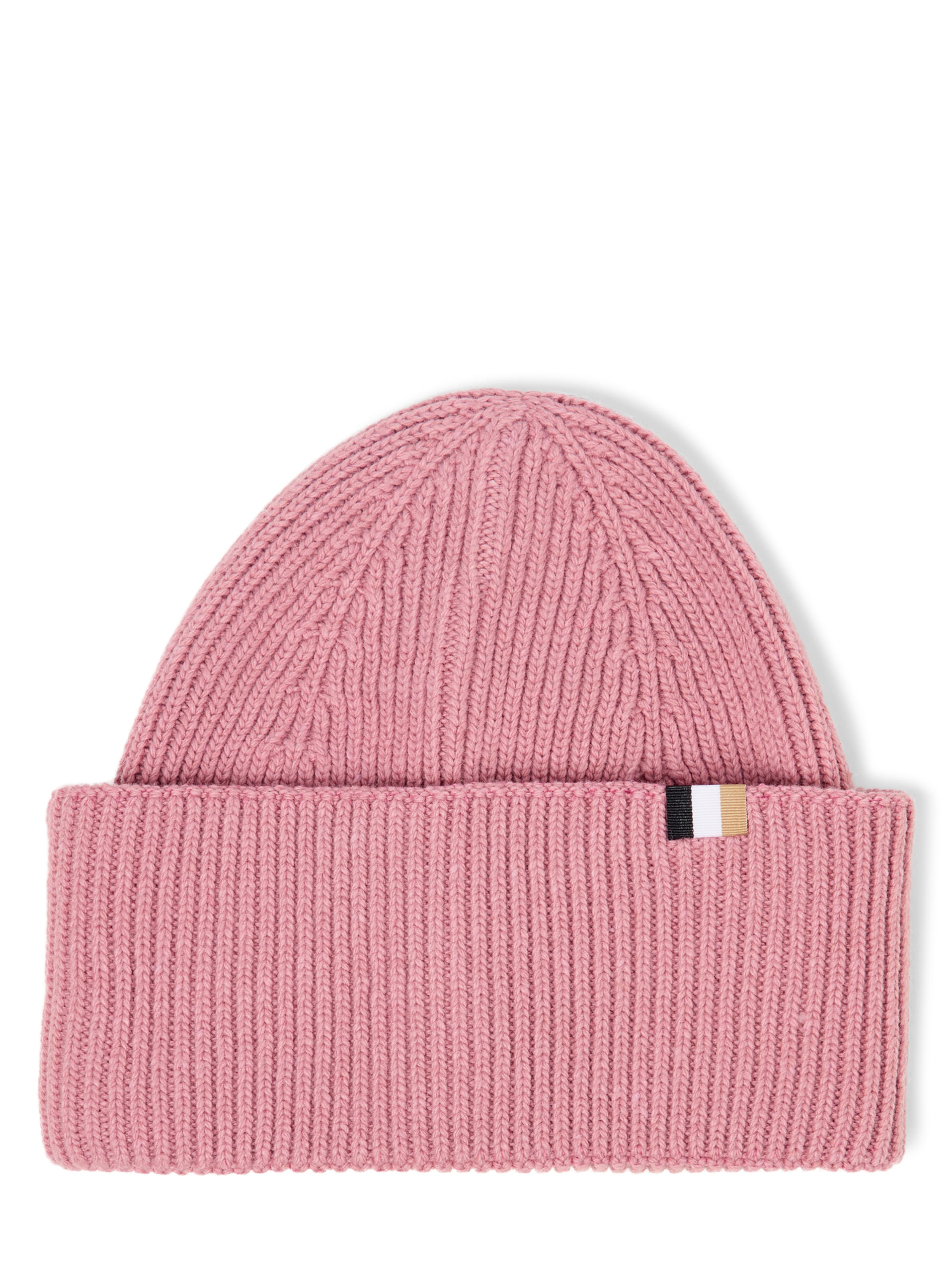 BOSS Mütze ' Laura ' in Pink: Vorderseite