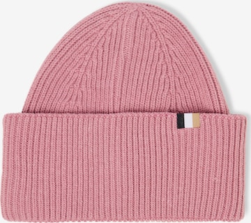 BOSS Mütze ' Laura ' in Pink: Vorderseite