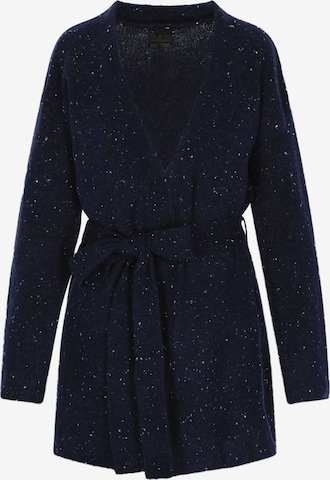 DreiMaster Klassik - Casaco de malha em azul: frente