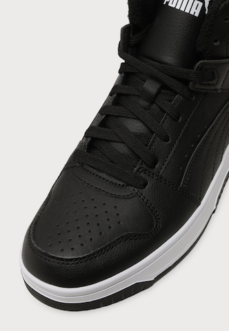 PUMA Hög sneaker 'Rebound Slam' i svart