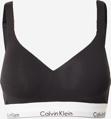 Soutien-gorge Calvin Klein Underwear en noir : devant