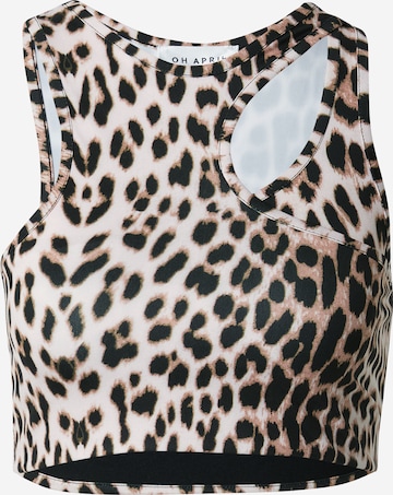 OH APRIL Toppi 'Haley' värissä beige: etupuoli