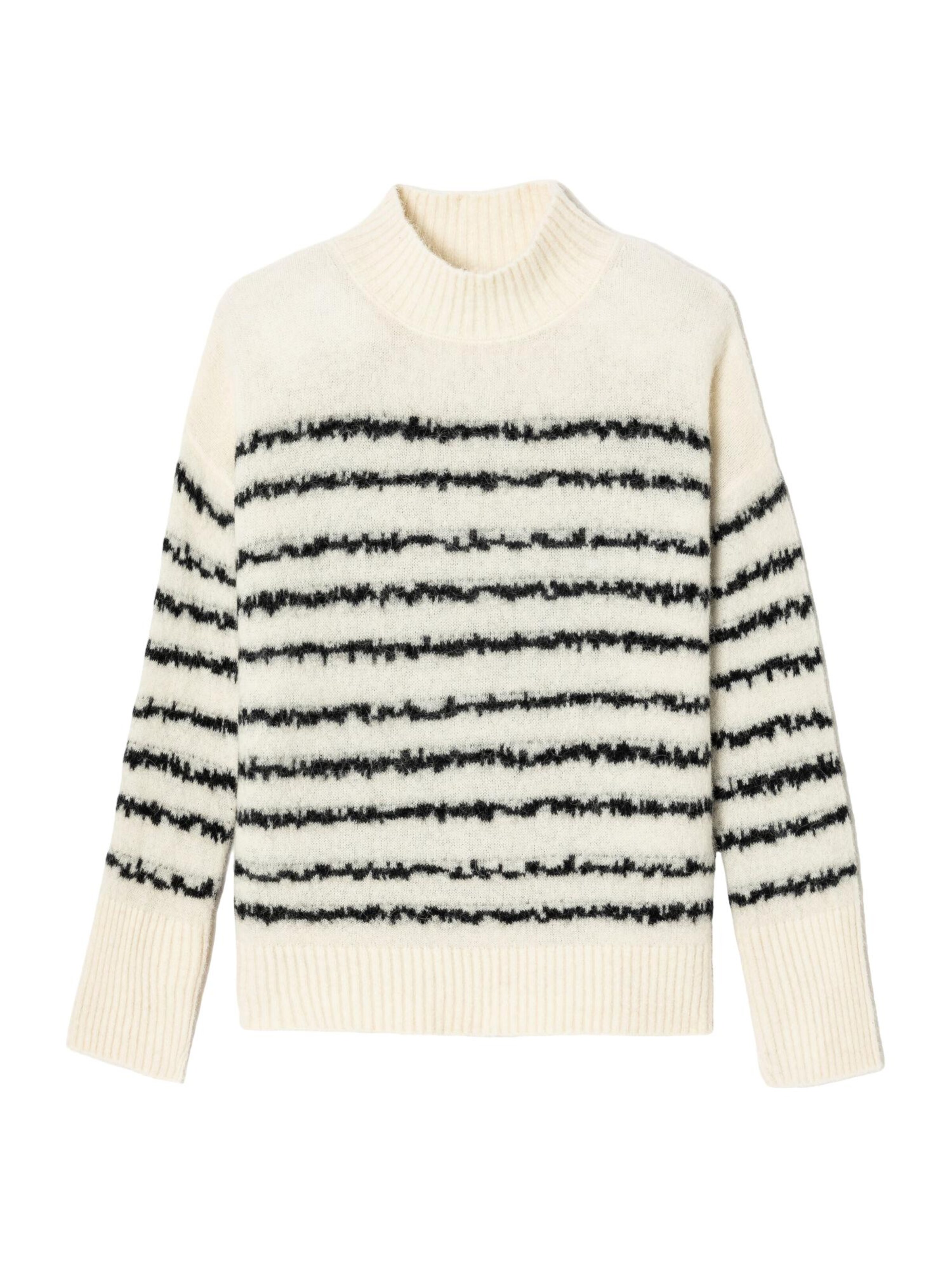 Pull-over 'AUGUST' Le Temps Des Cerises en blanc : devant