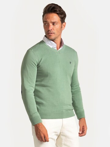 Jacey Quinn Sweater in Green: front