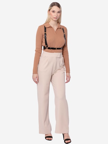 Haute Cuir Bælte 'Harness' i sort