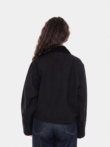 Carhartt WIP Tussenjas 'W' Prescott Jacket Black / Black' in Zwart
