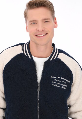 Veste mi-saison DreiMaster Vintage en bleu