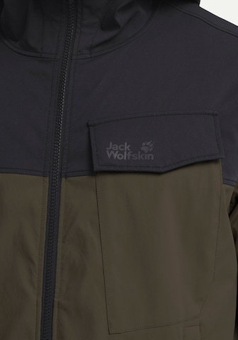 JACK WOLFSKIN Outdoor jacket in Green