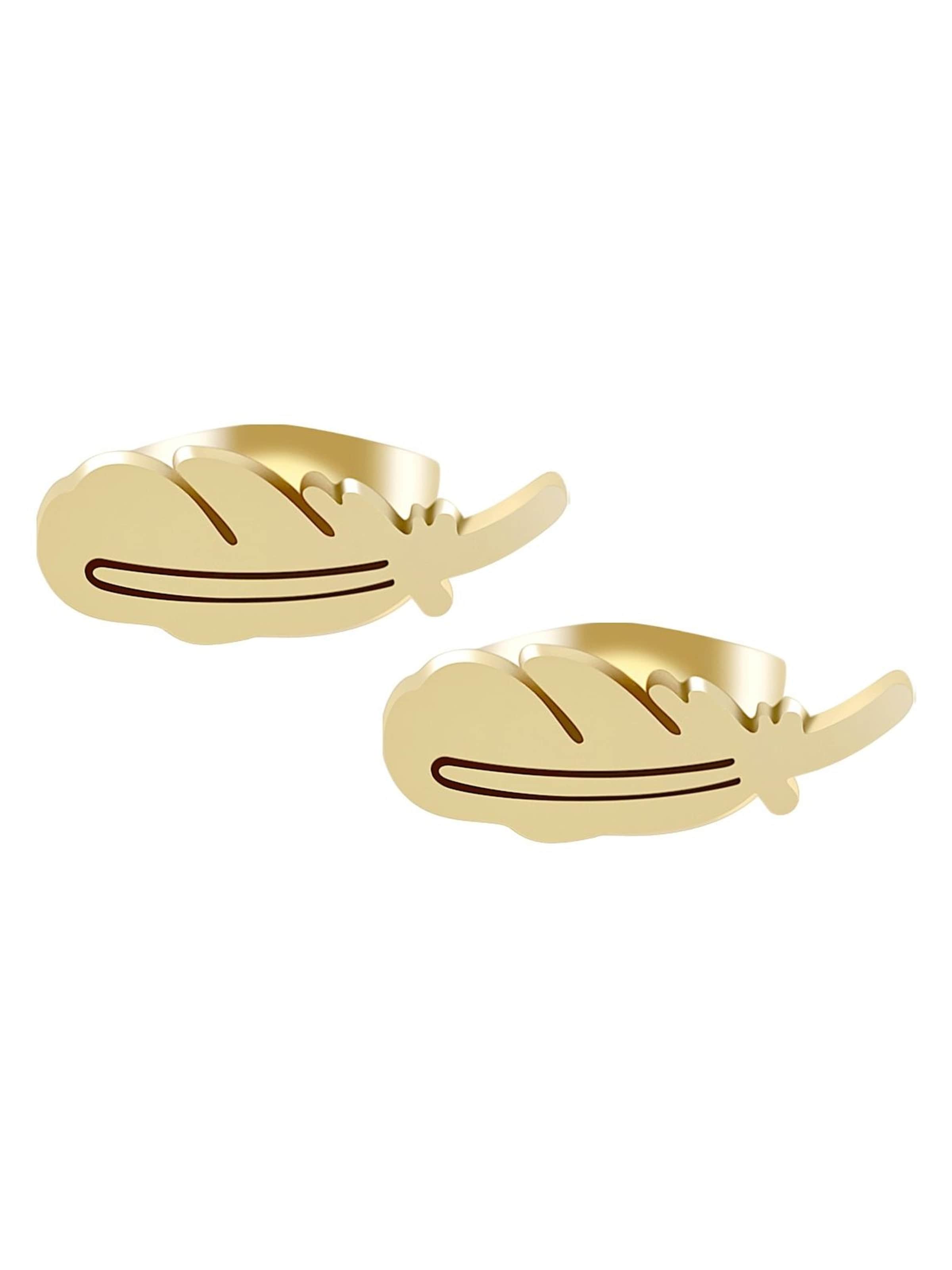 Akzent Earrings 'Azra, langlebig' in Gold: front