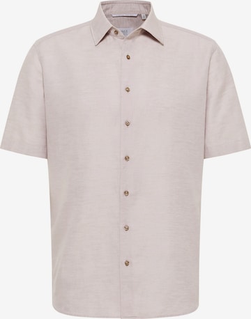 ETERNA Button Up Shirt in Beige: front
