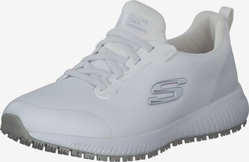 Baskets basses SKECHERS en blanc : devant