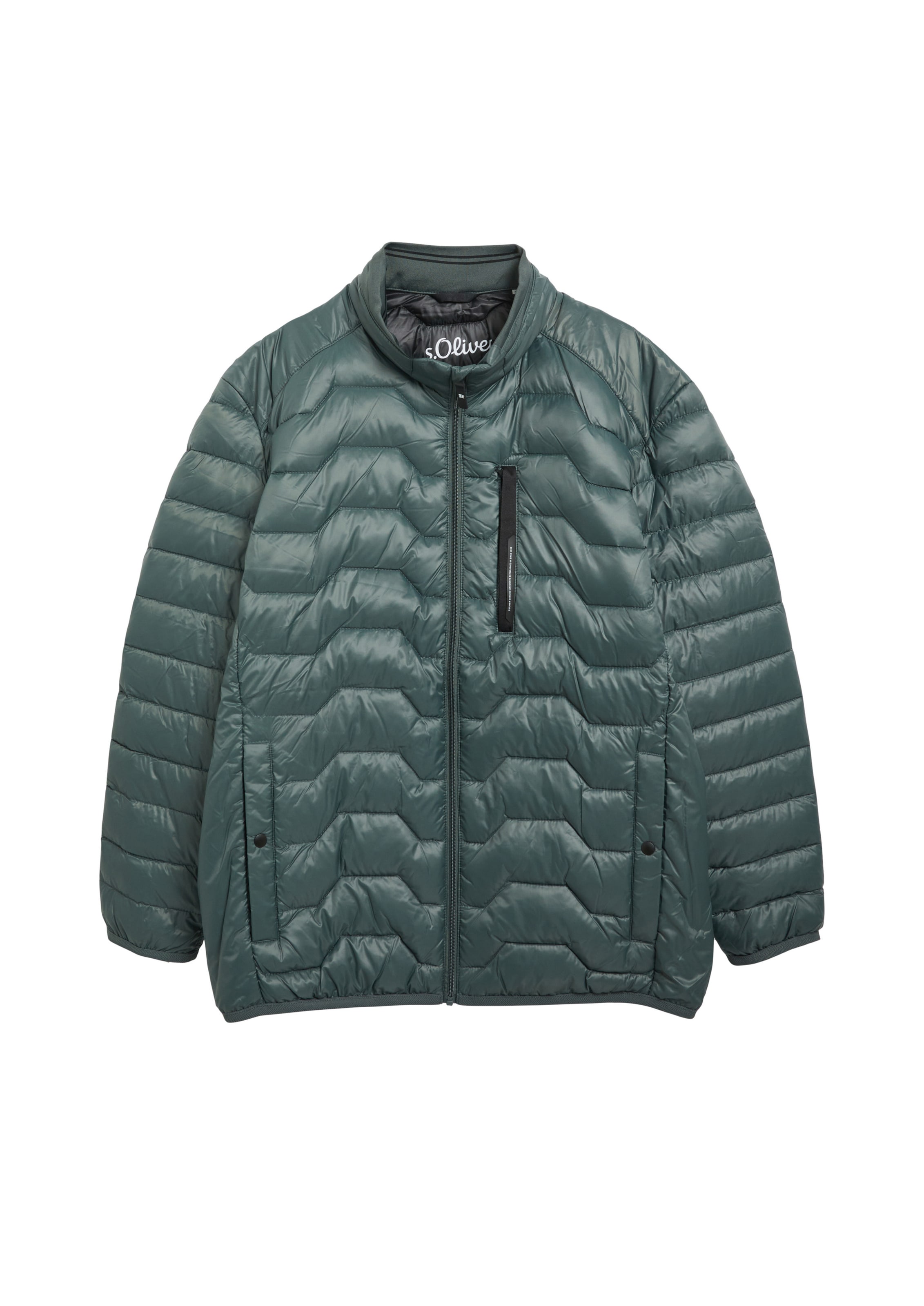 s.Oliver Jacke in Grün: Vorderseite