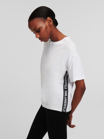 T-shirt Karl Lagerfeld en blanc