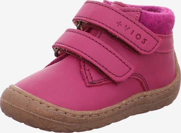 SUPERFIT - Zapatos primeros pasos 'SATURNUS' en rosa: frente