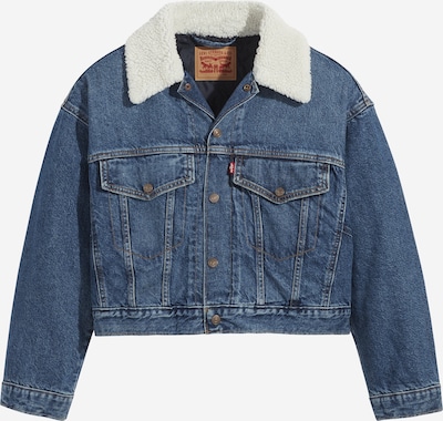 LEVI'S Prijelazna jakna 'CROPPED LOOSE SHERPA' u plavi traper, Pregled proizvoda