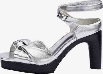 Sandales LLOYD en argent : devant