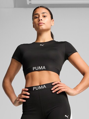 PUMA Performance shirt 'Strong' in Black: front