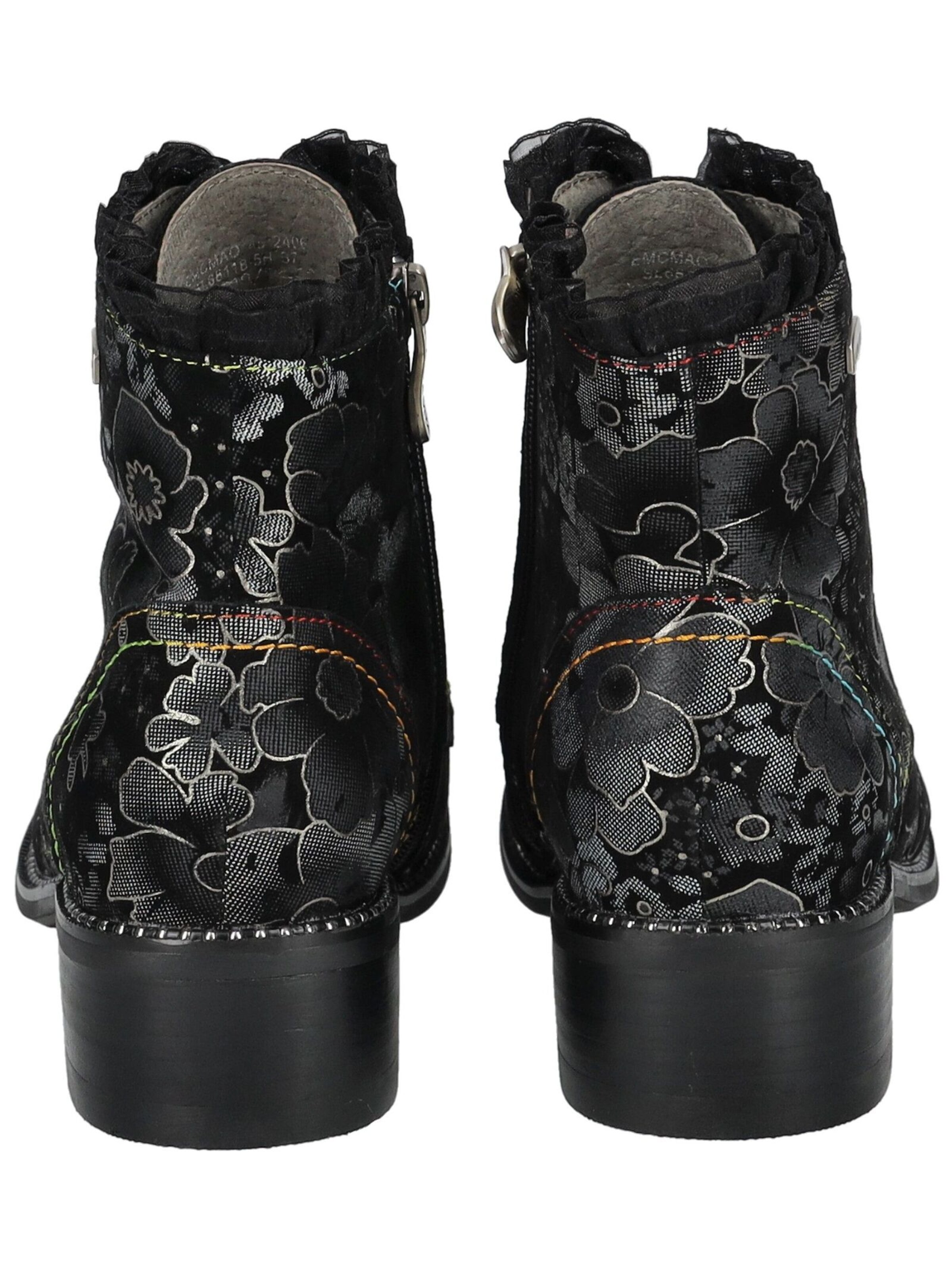 Laura Vita Veterlaarsjes in Zwart