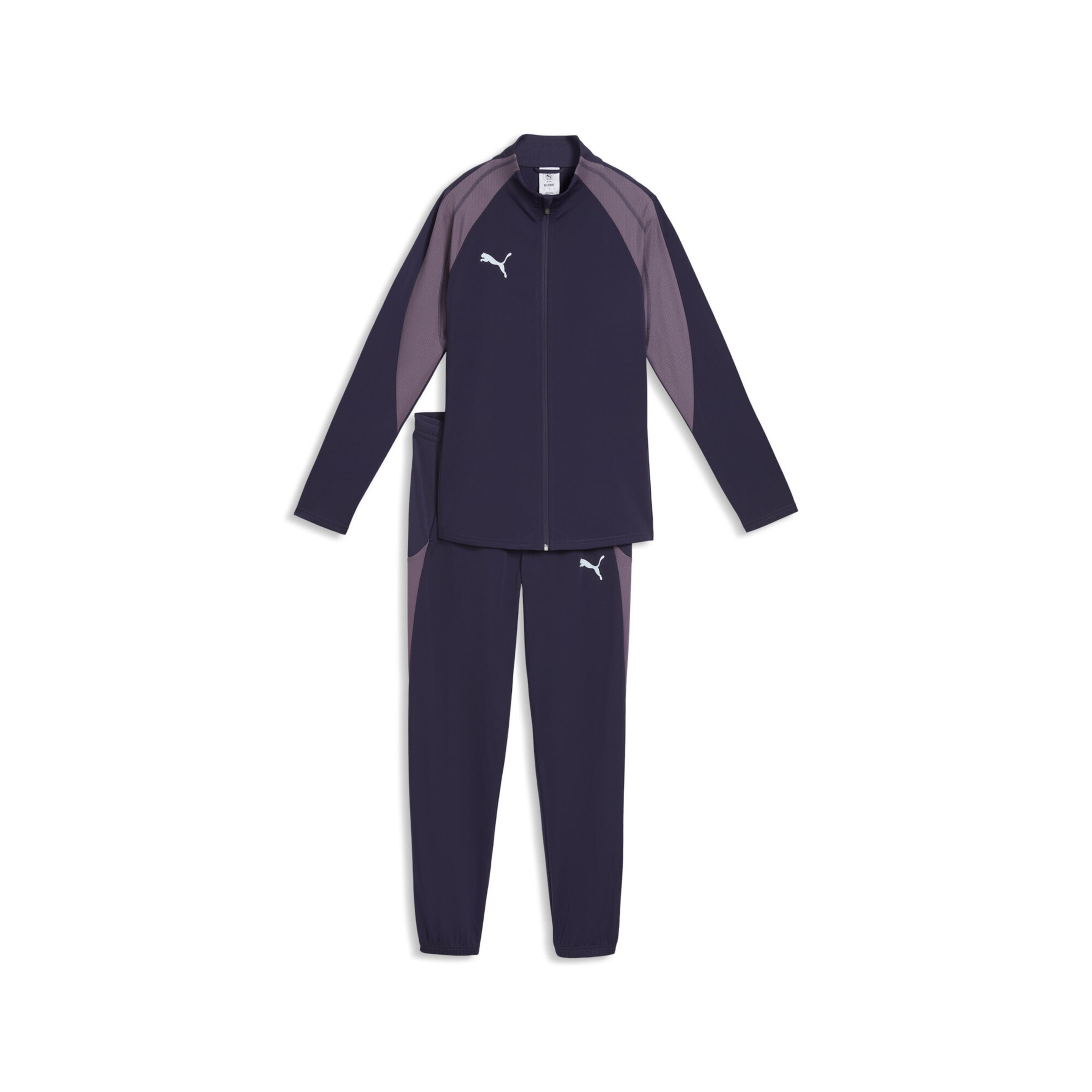 PUMA Trainingsanzug in Lila: Vorderseite