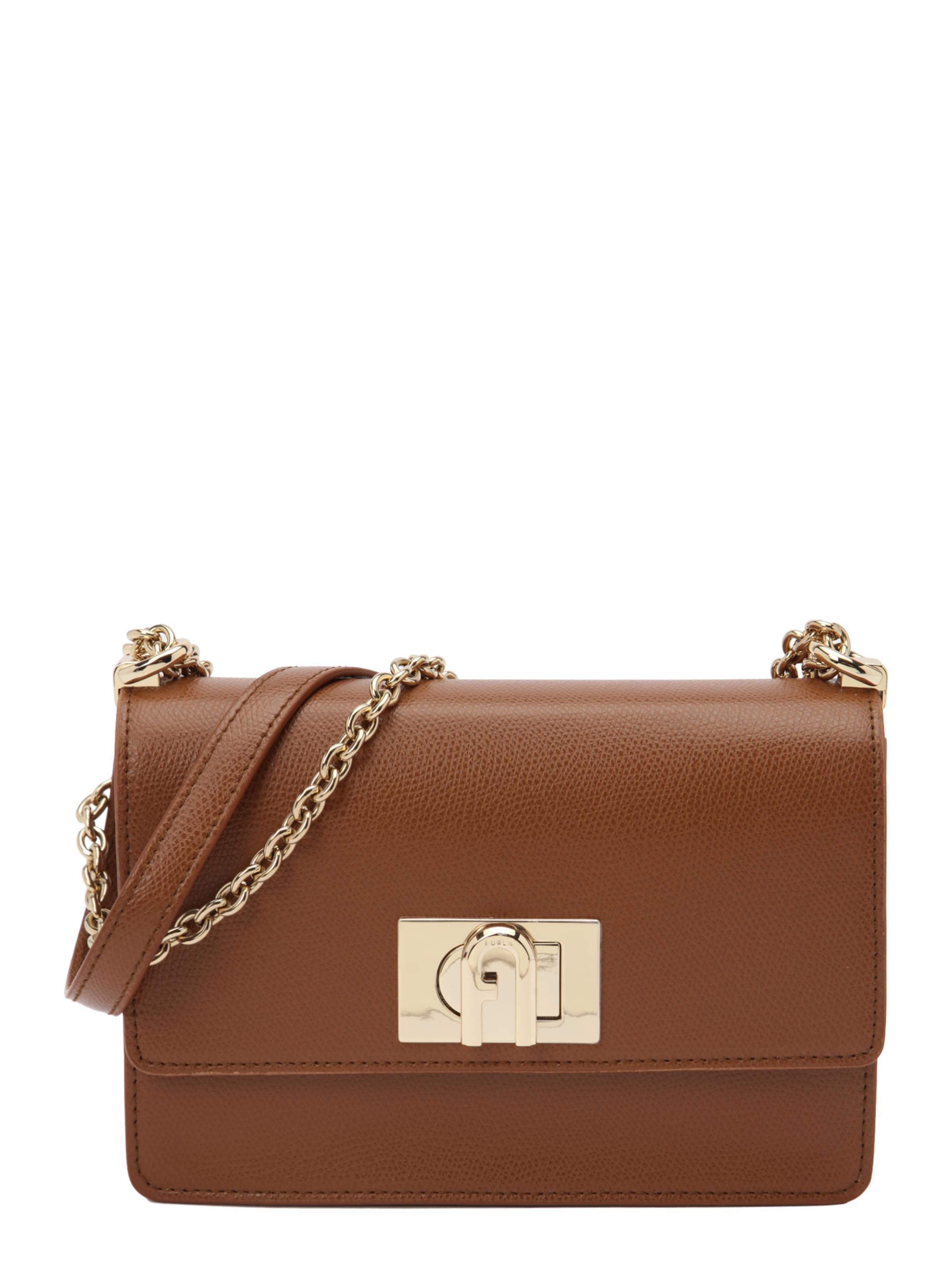 FURLA Τσάντα ώμου '1927' σε καφέ: μπροστά