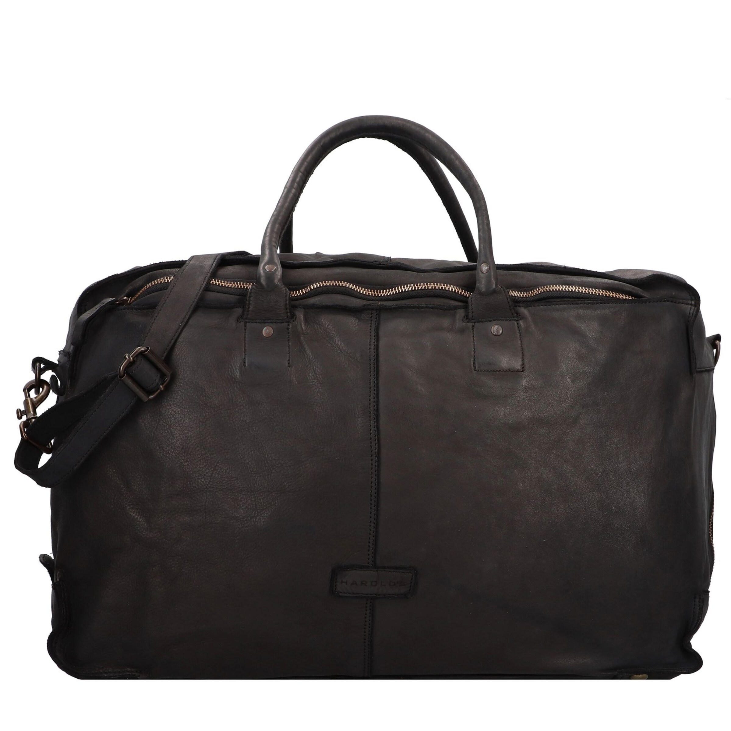 Sac week-end Harold's en noir : devant