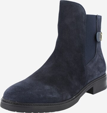 TOMMY HILFIGER Chelsea boots i blå: framsida