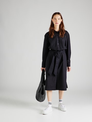 UNITED COLORS OF BENETTON Shirt dress in Black