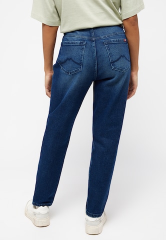 MUSTANG Tapered Jeans ' Charlotte ' in Blau