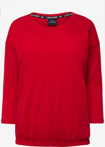 T-shirt LAURASØN en rouge : devant