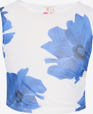 IZIA - Top em branco: frente