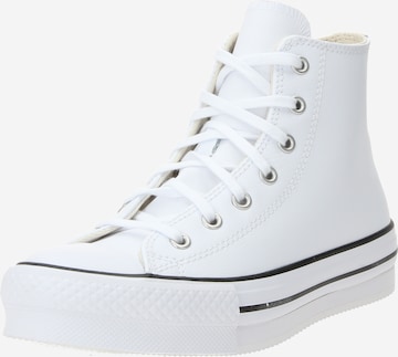 balta CONVERSE Sportbačiai 'CHUCK TAYLOR ALL STAR EVA LIFT': priekis