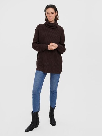 VERO MODA Sweater 'SAYLA' in Brown