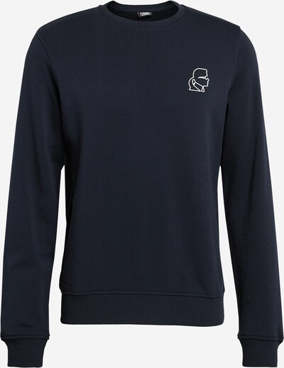 Karl Lagerfeld Sweatshirt in de kleur Navy / Wit, Productweergave