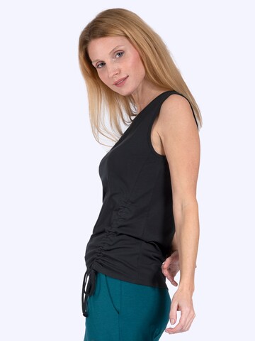 Magadi Sporttop 'Diana' in Schwarz