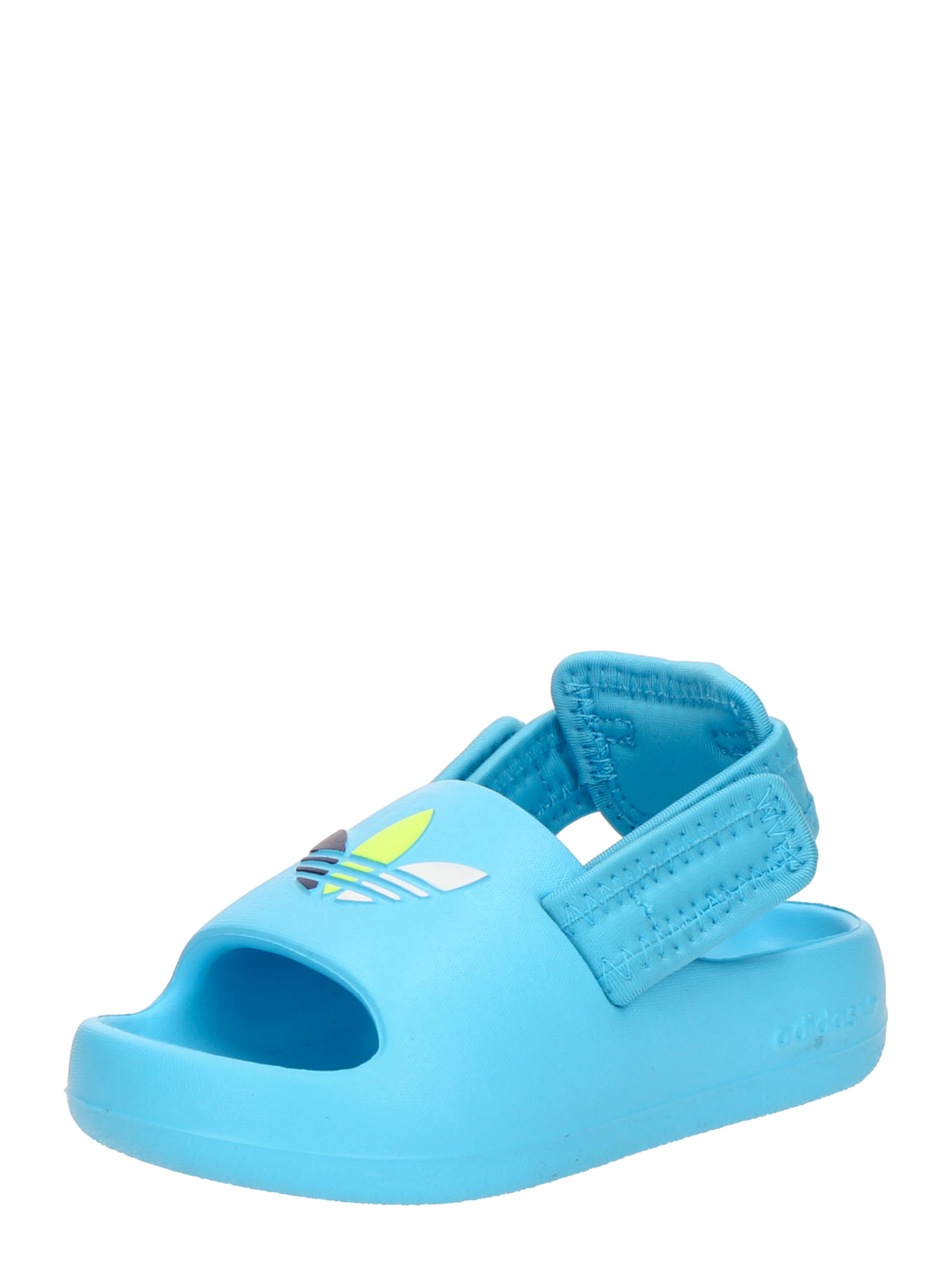 zils ADIDAS ORIGINALS Vaļējas kurpes 'Adifom Adilette': no priekšpuses