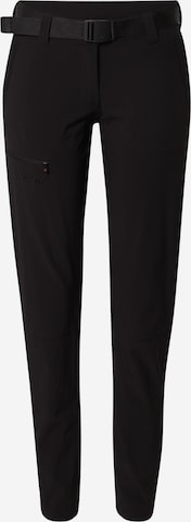 Maier Sports Outdoor trousers 'Inara slim Da-Hose el.' in Black: front